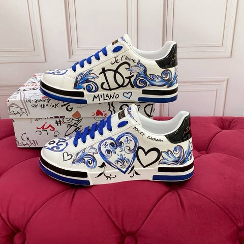 Dolce & Gabbana кроссовки артикул 232508CS в интернет-магазине «GLOBESTYLE»