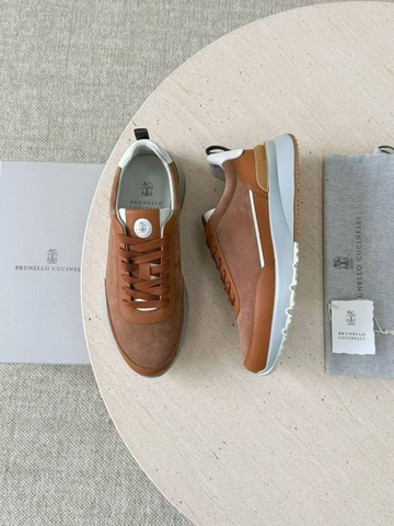 Brunello Cucinelli кроссовки артикул 124546SP в интернет-магазине «GLOBESTYLE»