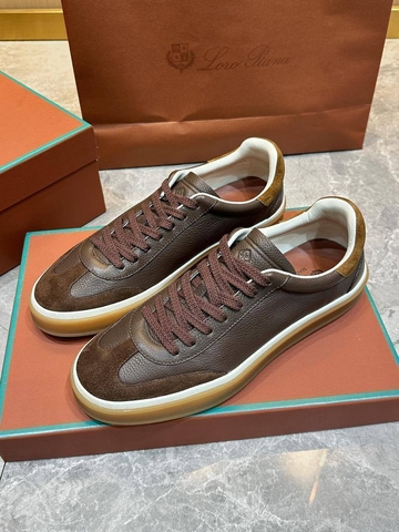 Loro Piana Tennis Walk кроссовки артикул 193580BZ в интернет-магазине «GLOBESTYLE»