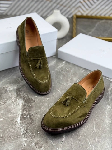 Brunello Cucinelli лоферы артикул 497174UB в интернет-магазине «GLOBESTYLE»