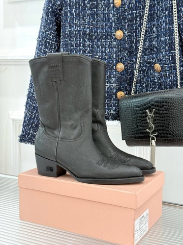 Miu Miu сапоги артикул 944274IX в интернет-магазине «GLOBESTYLE»