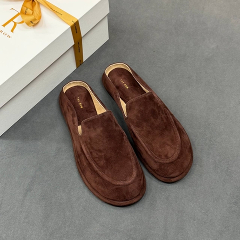 The Row мюли артикул 349130BC в интернет-магазине «GLOBESTYLE»