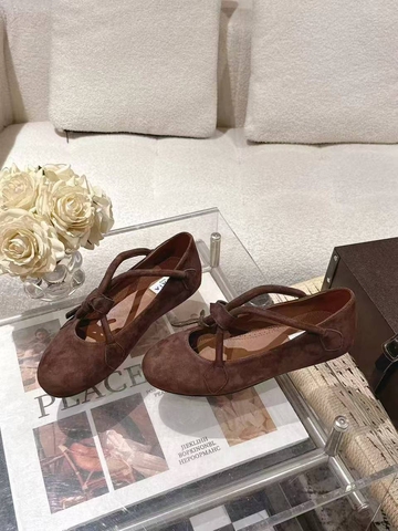 Alaia балетки артикул 368103UH в интернет-магазине «GLOBESTYLE»