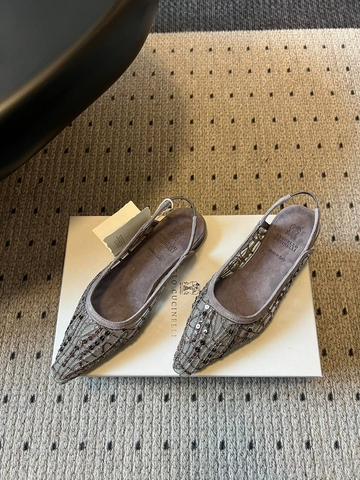 Brunello Cucinelli балетки артикул 964072HD в интернет-магазине «GLOBESTYLE»