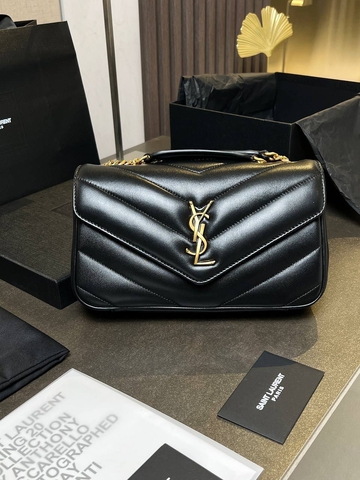 Yves Saint Laurent сумка женские натуральная кожа черные премиум 138488TY