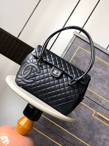 Chanel сумка женские натуральная кожа черные премиум 709043JU