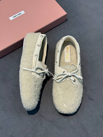 Miu Miu лоферы артикул 792080DR в интернет-магазине «GLOBESTYLE»