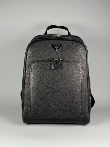 Prada рюкзак мужские женские натуральная кожа черные премиум 833157NM