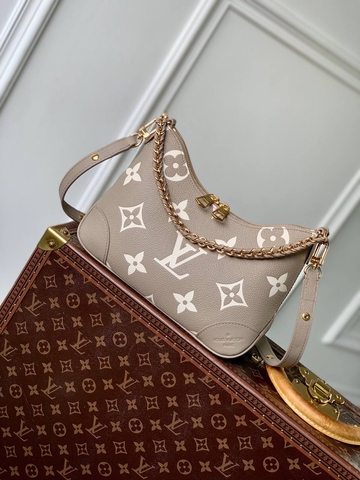 Louis Vuitton BOULOGNE сумка женские натуральная кожа бежевые розовые премиум 217267HR