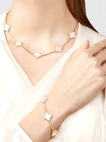 Van Cleef & Arpels Vintage Alhambra Колье женские премиум 648697CI