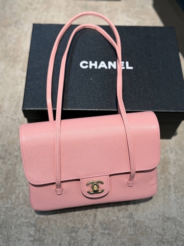 Chanel сумка женские натуральная кожа розовые премиум 419609AH