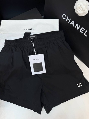 Chanel шорты женские черные премиум 553007AX