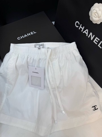 Chanel шорты женские белые премиум 879679BJ