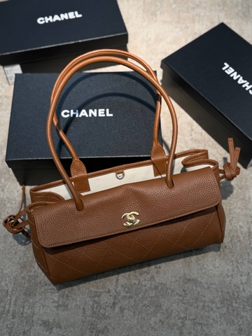 Chanel сумка женские натуральная кожа оранжевые премиум 901800XP