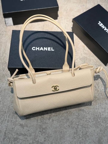 Chanel сумка женские натуральная кожа бежевые премиум 847367NZ