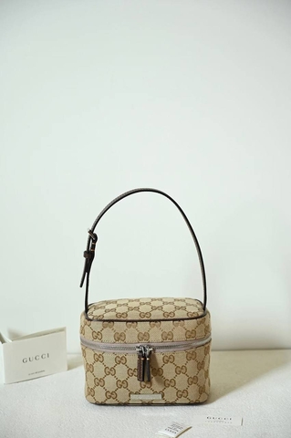 Gucci сумка женские текстиль бежевые премиум 424297PM
