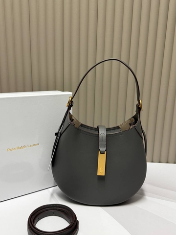 Ralph Lauren сумка женские натуральная кожа серые люкс 118085PC