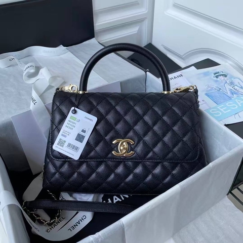 Chanel сумка женские натуральная кожа черные премиум 468554HC