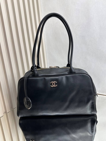 Chanel сумка женские натуральная кожа черные люкс 458289SV