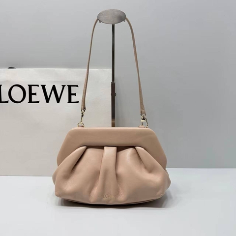 Loewe сумка женские натуральная кожа розовые люкс 396559KC
