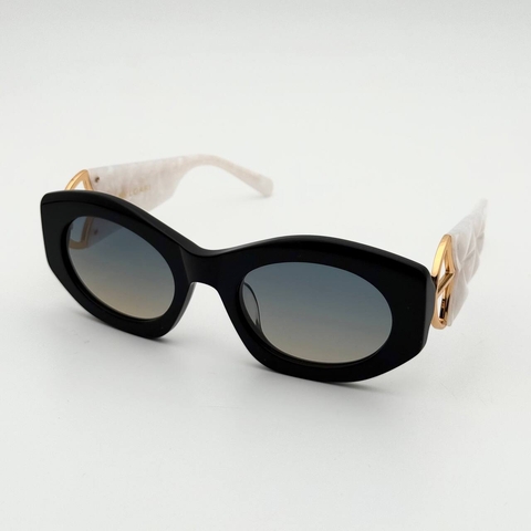 Bvlgari очки женские черные премиум 768765FK