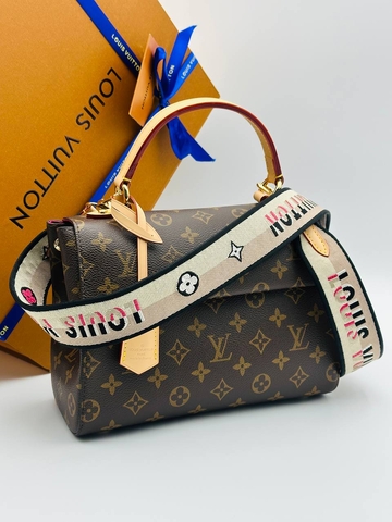 Louis Vuitton сумка женские канва натуральная кожа коричневые люкс 893470WM