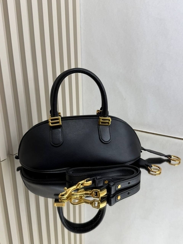 Balenciaga сумка женские натуральная кожа черные люкс 637303RA