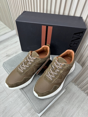 Ermenegildo Zegna кроссовки артикул 376603FK в интернет-магазине «GLOBESTYLE»