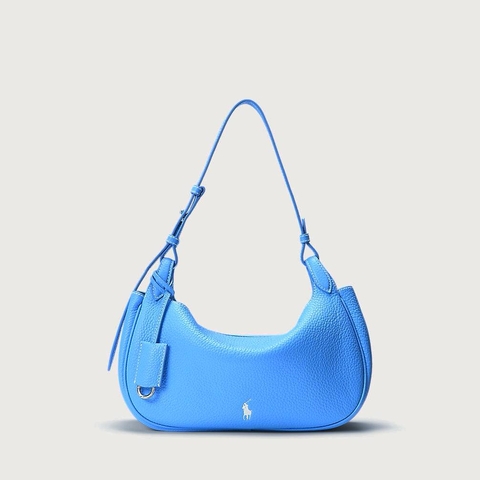 Ralph Lauren сумка женские натуральная кожа голубые люкс 346638DC