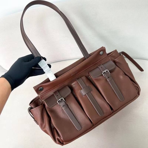 Prada сумка женские натуральная кожа оранжевые премиум 360020YB