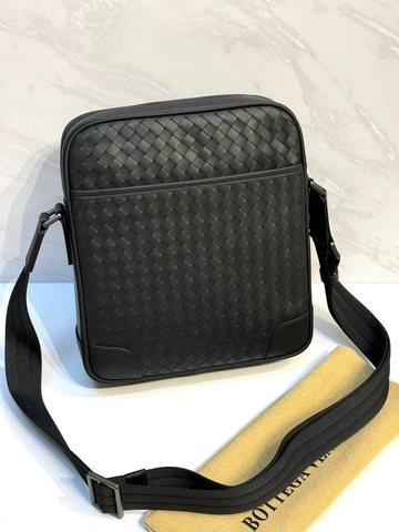 Bottega Veneta сумка мужские натуральная кожа черные премиум 780736TN