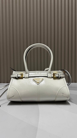 Prada сумка женские натуральная кожа белые люкс 835826SL