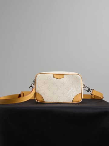 Louis Vuitton сумка мужские канва натуральная кожа бежевые премиум 376939WI