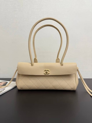 Chanel сумка женские натуральная кожа бежевые премиум 932150UK