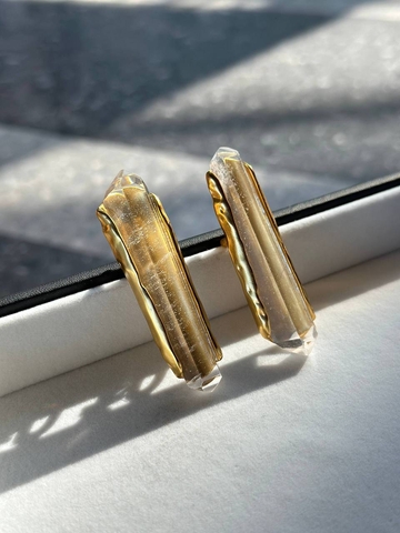 Yves Saint Laurent серьги женские люкс 475726JS