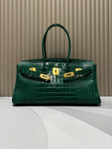Hermes сумка женские натуральная кожа зеленые люкс 271266LG