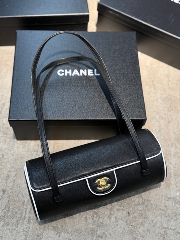 Chanel сумка женские натуральная кожа черные премиум 115892MM