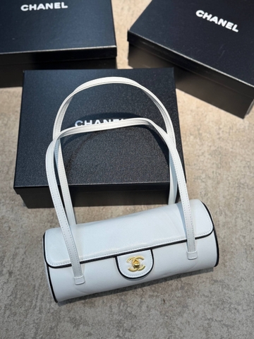 Chanel сумка женские натуральная кожа белые премиум 458563FP