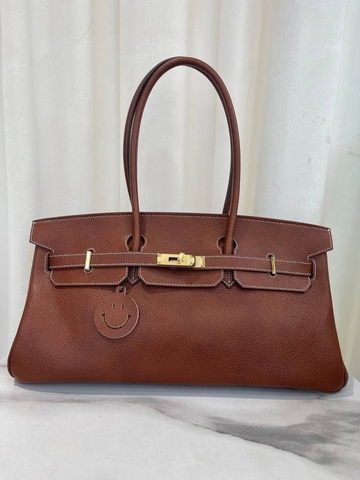 Hermes сумка женские натуральная кожа оранжевые люкс 899345VA