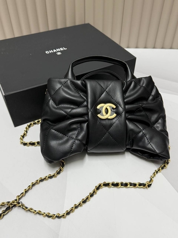 Chanel сумка женские натуральная кожа черные люкс 192311TR