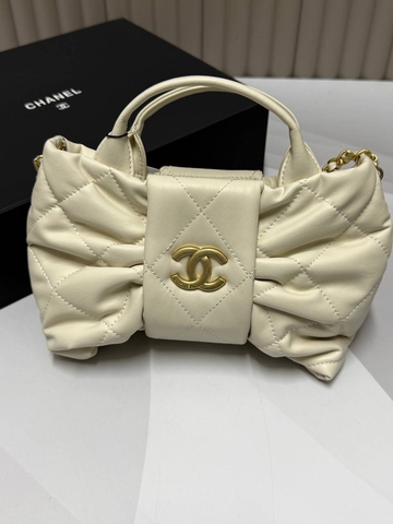 Chanel сумка женские натуральная кожа бежевые люкс 239564HR