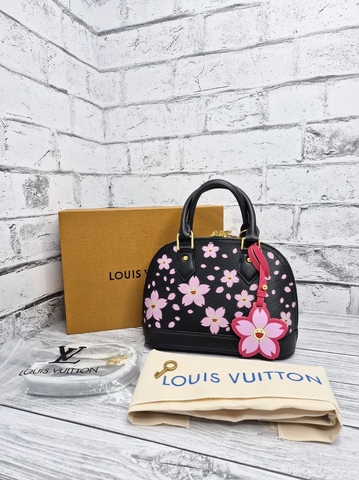 Louis Vuitton сумка женские натуральная кожа черные микс люкс 300348CL