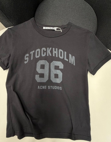 Acne Studios футболка женские черные премиум 463681FB