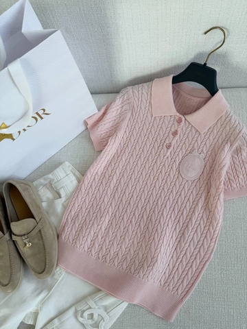 Dior поло женские черные премиум 984116TG