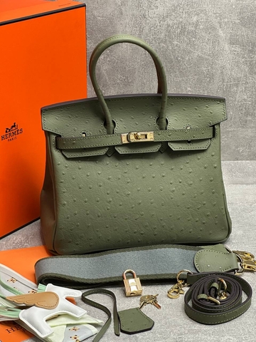 Hermes сумка женские натуральная кожа зеленые люкс 236293VV