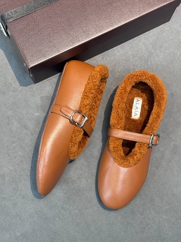 Alaia балетки артикул 909989SO в интернет-магазине «GLOBESTYLE»