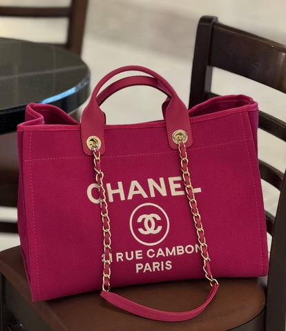 Chanel сумка женские текстиль розовые премиум 105004YJ