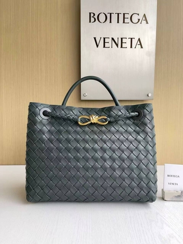 Bottega Veneta сумка женские натуральная кожа серые премиум 164042IB