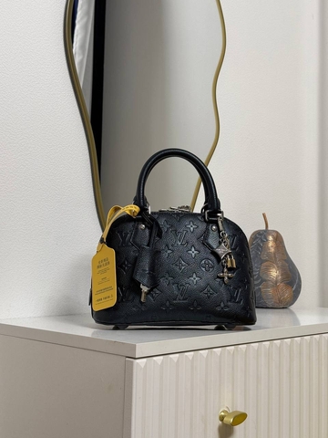 Louis Vuitton Alma сумка женские натуральная кожа черные премиум 776268LE