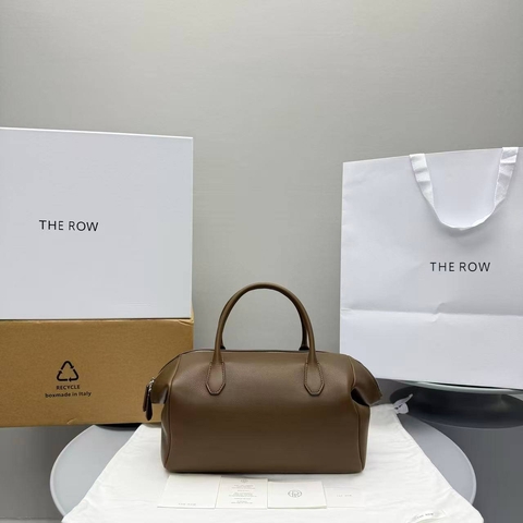 The Row сумка женские натуральная кожа коричневые оранжевые премиум 126742TD